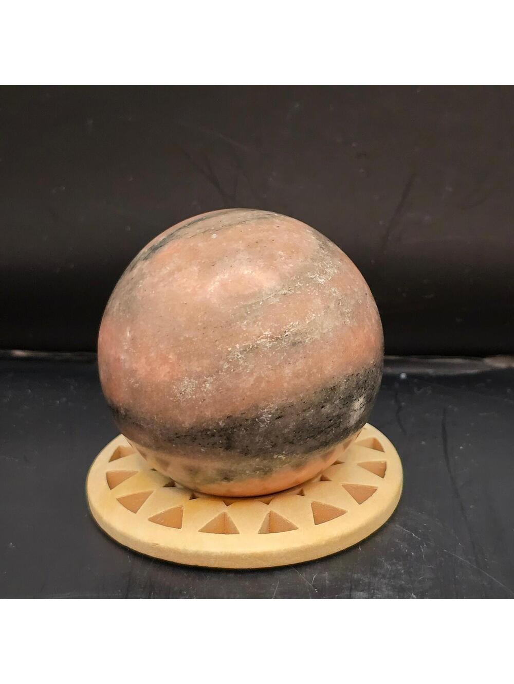 465. Rhodonite Sphere - Picture 3 of 3